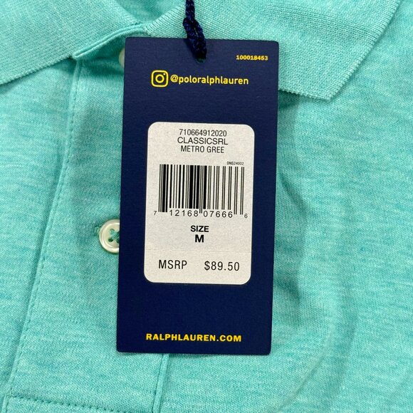 Polo Ralph Lauren Men's Interlock Short Sleeve Polo Shirt - Picture 3 of 3